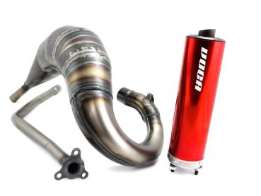 Auspuff VOCA Cross Rookie 50/70ccm Dämpfer rot für Rieju MRT50