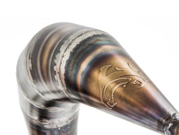 Auspuff VOCA Cross Rookie 50/70ccm Dämpfer rot für Rieju MRT50