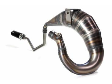 Preview: Auspuff VOCA Cross Rookie 50/70ccm Dämpfer schwarz für Rieju MRX, RR, MH Furia