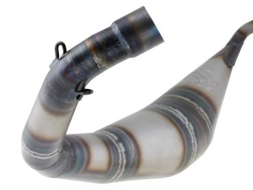 Preview: Auspuff VOCA Warrior 50/70ccm Dämpfer schwarz für Derbi EBE, EBS, D50B