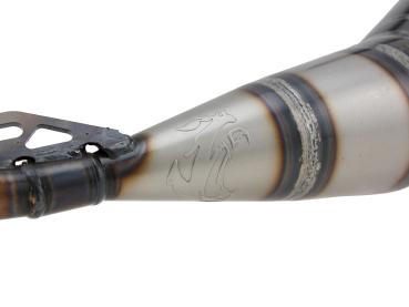 Preview: Auspuff VOCA Rookie 50/70ccm Dämpfer schwarz für Derbi EBE, EBS, D50B