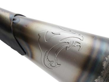 Preview: Auspuff VOCA Racing BigBore 90ccm für Derbi EBE, EBS, D50B