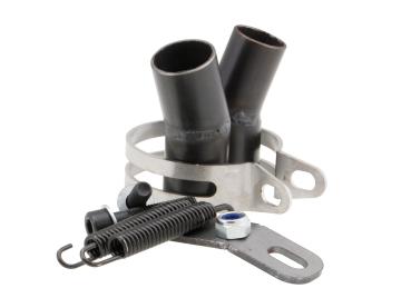 Preview: Auspuff VOCA Warrior 50/70ccm Dämpfer schwarz für Minarelli AM6