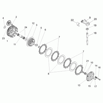 Motor - Kupplung D50B0