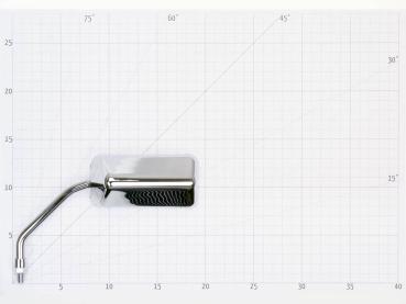 Preview: Spiegel F1 links / rechts M8 Chrom-Look kurzes Gewinde