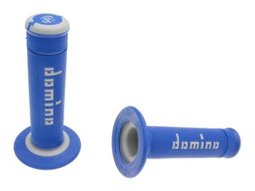 Griffe Satz Domino A190 Off-Road blau / grau