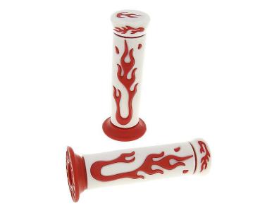 Griffe Satz Flame weiß, rot
