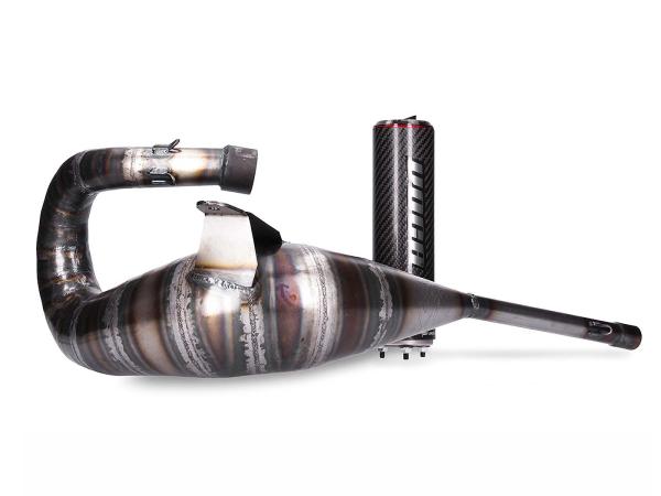 Auspuff VOCA Cross Carbon 80/90ccm für Rieju MRX/SMX