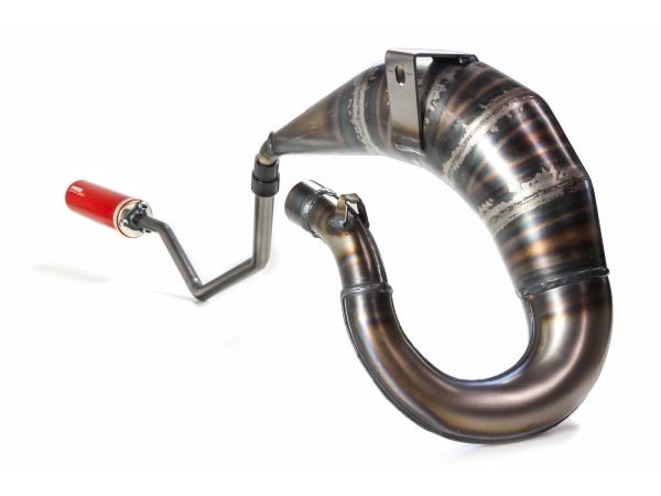 Auspuff VOCA Cross Rookie 50/70ccm Dämpfer rot für Rieju MRX, RR, MH Furia