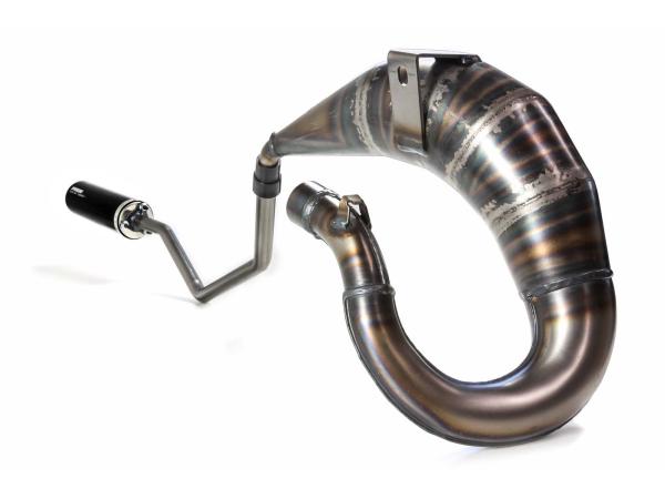 Auspuff VOCA Cross Rookie 50/70ccm Dämpfer schwarz für Rieju MRX, RR, MH Furia