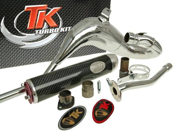 Auspuff Turbo Kit Bufanda Carreras 80 für Rieju RR-05, Spike -05