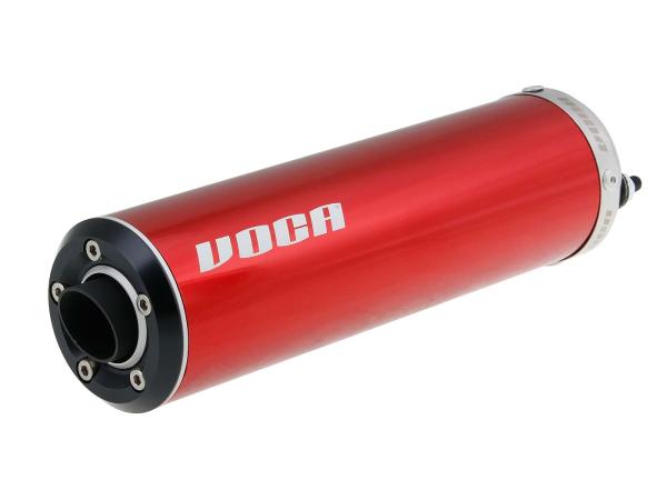 Endschalldämpfer Voca Evo rot