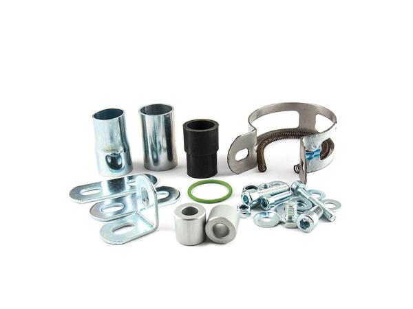 Auspuff VOCA Cross Rookie 50/70ccm Dämpfer schwarz für Yamaha DT50, MBK X-Limit, MH RYZ