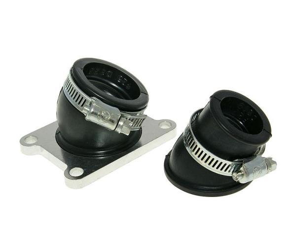 Ansaugstutzen Racing zweiteilig 24 und 32mm für Derbi D50B0, EBE, EBS