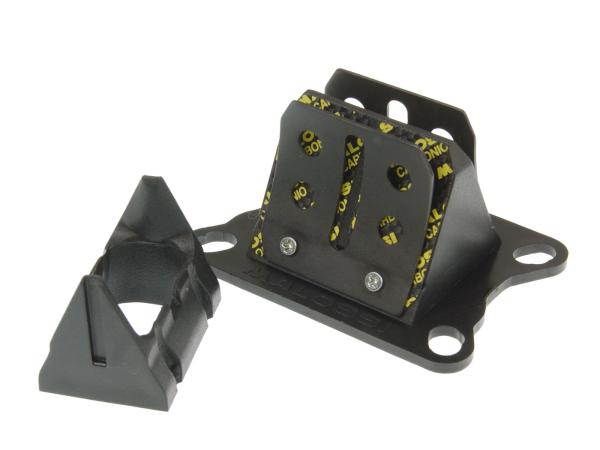 Membranblock Malossi VL6 Karbonit für AM6, Derbi, Generic, KSR-Moto, Keeway