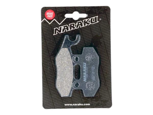 Bremsbeläge Naraku organisch für Keeway, Kymco, Peugeot, TGB