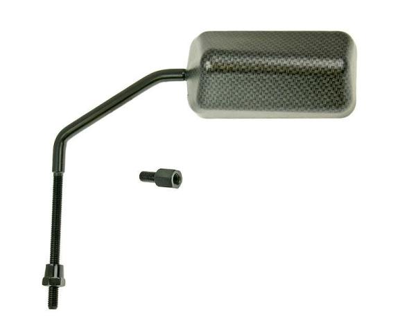 Spiegel F1 links / rechts M8 Carbon-Look lang inkl. Adapter