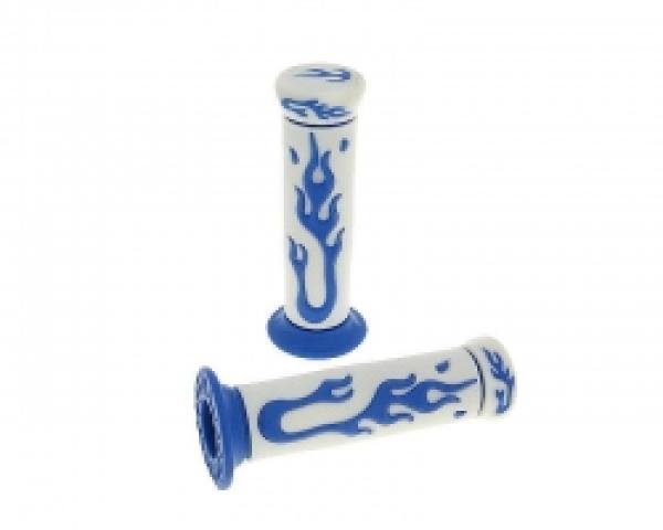 Griffe Satz Flame weiß, blau
